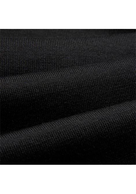 Polo in Maglia Nera di Seta Cotone Extrafine PAOLO PECORA | Maglieria | A008 F2009000
